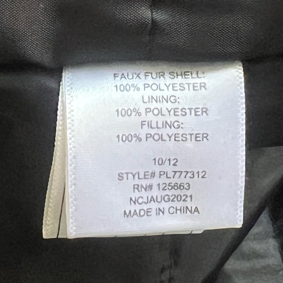 FASHION NOVA KIDS Leopard print, Faux FurJacket - Picture 6 of 6